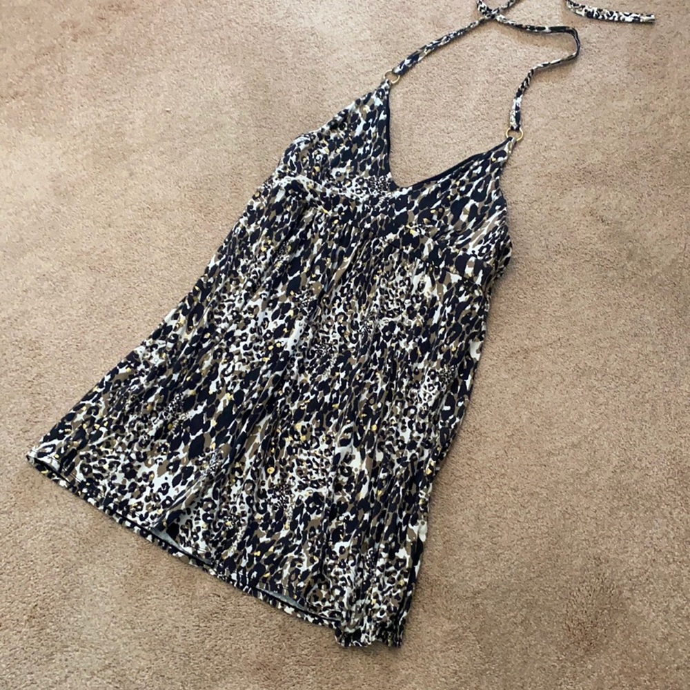 Animal print sundress